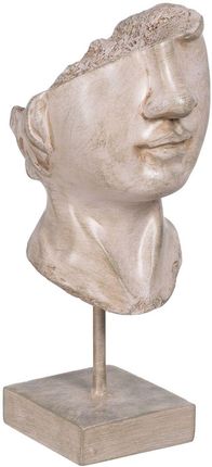 BigBuy Home Figurka Dekoracyjna Beżowy Twarz 12,5X13,5X27,5Cm (S8805473)