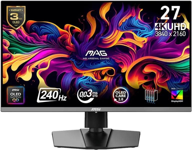 MAG 272UP QD-OLED X24 26.5インチ MAG 272UP QD-OLED X24 | 27-calowy, gamingowy monitor | MSI
