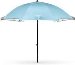 Zdjęcie Nils Camp Parasol Plażowy Nc17114 2W1 Xxl 240cm Niebieski - Żerków