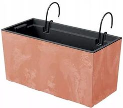 Zdjęcie Prosperplast Donica Balkonowa Urbi Case Beton Effect W Terakota - Rogoźno