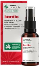 Zdjęcie Cosma Cannabis Natural Herbs Kardio Krople 30ml - Górowo Iławeckie