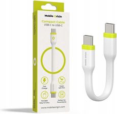 Zdjęcie Mobile Origin Kabel Ładująco Przesyłowy Compact Cable Usb C 60W 480 Mbps 10Cm Biały - Jędrzejów