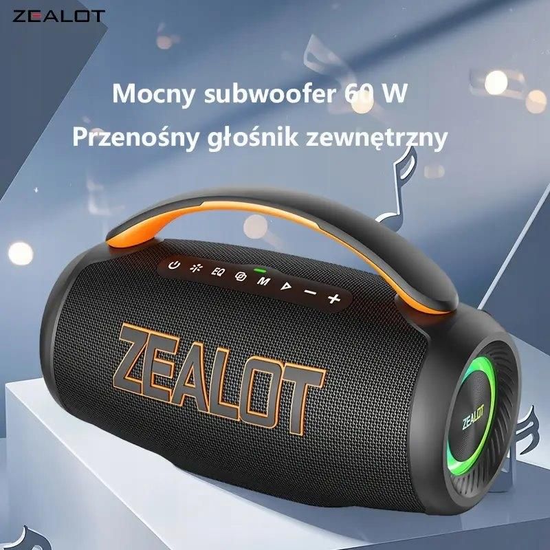ZEALOT P12 ワイヤレススピーカー 60W Zealot P12 Rgb Bass - Opinie i ceny na Ceneo.pl