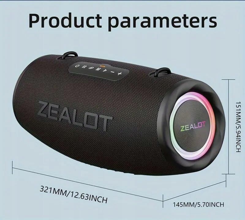 ZEALOT-S87 ワイヤレススピーカー 16000mAh ZEALOT-S87 ワイヤレススピーカー 16000mAh