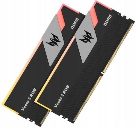 メモリー Acer Predator Vesta II DDR5 32GB 6000MHz Pamięć RAM Acer Predator Vesta Ii Ddr5 Rgb 32Gb 6000Mhz Cl36