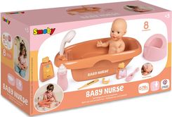 Zdjęcie Smoby Baby Nurse  Zestaw Do Kąpieli Z Wanienką Dla Lalek 42cm 220383 - Piła