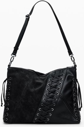 CZARNA TOREBKA DAMSKA DESIGUAL