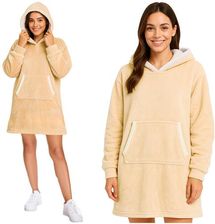 Zdjęcie Koc Bluza z Kapturem Oversize Ciepła Gruba Kocobluza Futrzak Duża Długa XXL Ruhhy 26146 - Gliwice