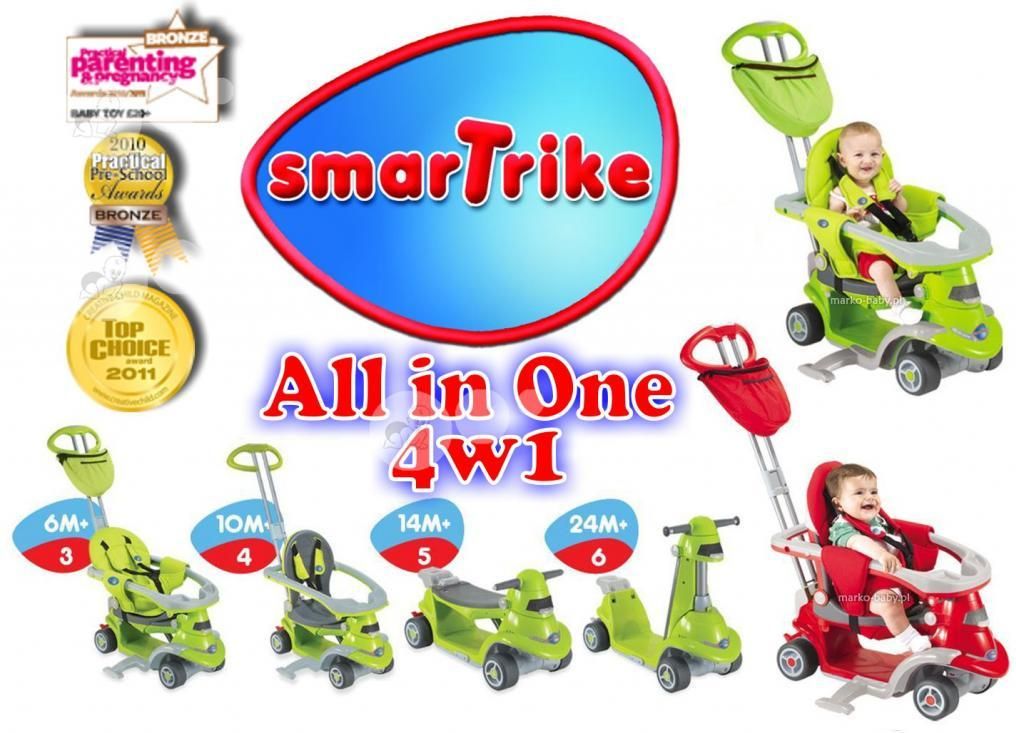 smart trike all in one