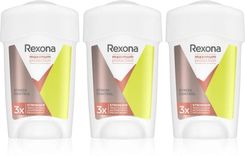 Zdjęcie Rexona Maximum Protection Stress Control Kremowy Antyperspirant Na Nadpotliwość 3x45ml - Luboń