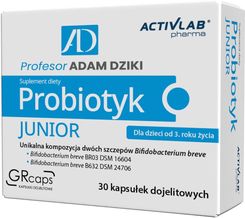 Zdjęcie Activlab Pharma Probiotyk Junior 30kaps. - Żnin