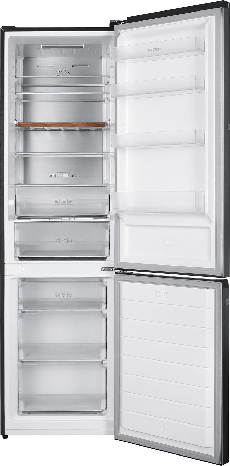 新品100cm×100cmアルミフラッグ Lodówka MPM 400-FF-61/C z zamrażalnikiem dolnym 201cm Czarny od