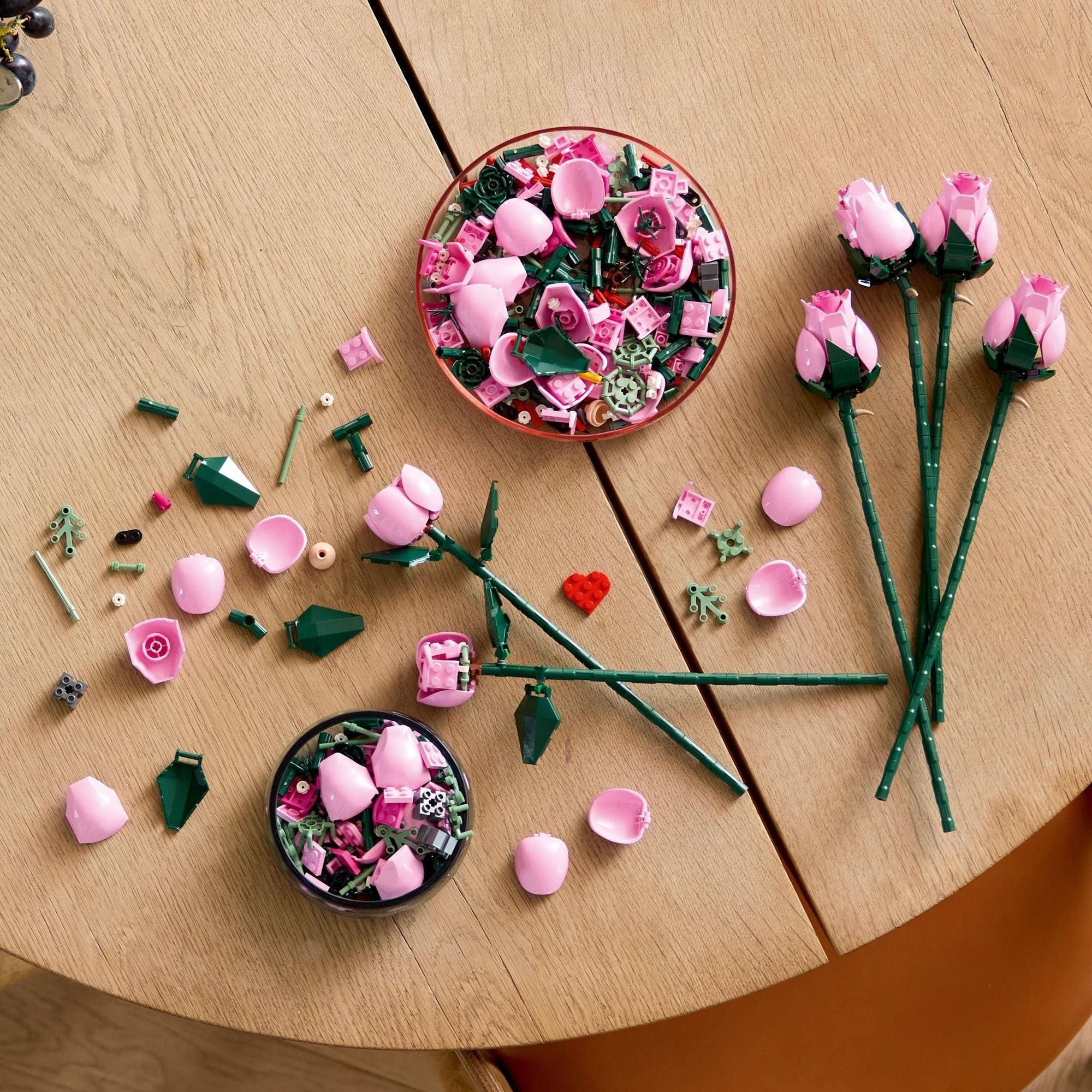 LEGO Botanicals 10374 Bukiet różowych róż - Ceny i opinie - Ceneo.pl
