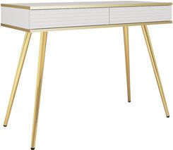 Zdjęcie Piaski Toaletka Oro Mdf T102 Złote / Biała 118Cm - Zawidów