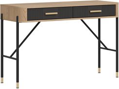 Zdjęcie Liveo Toaletka Dante Dt19 2S Dąb Cremona Torro / Antracyt Złoty Uchwyt 128Cm - Chęciny