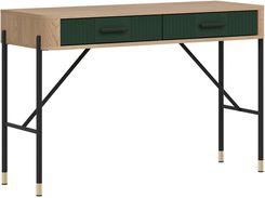 Zdjęcie Liveo Toaletka Dante Dt19 2S Dąb Cremona Torro / Zielony Mat Czarny Uchwyt 128Cm - Dzierżoniów