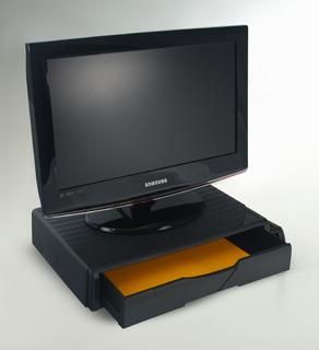 Exponent-World Organizer/Podstawa A4 pod drukarki, MFP oraz monitory czarny (44011)