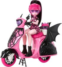 Zdjęcie Monster High Wampirystyczny Skuter Lalka Draculaur JDR61 - Bytom
