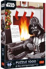 Zdjęcie Trefl Puzzle Premium Plus Quality Star Wars 1000el. Święta z Darth Vader 12085 - Gdańsk