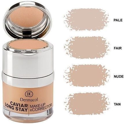 Dermacol CAVIAR LONG STAY MAKE-UP & CORRECTOR PALE