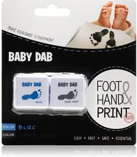 Zdjęcie Baby Dab Foot & Hand Print Blue Grey Farba Do Odcisków Dłoni 2Szt. - Malbork