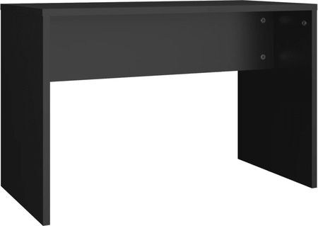 Gravora Stołek Do Toaletki Z Tworzywa Drewnopochodnego Czarny 70x35x45cm (G0763799)