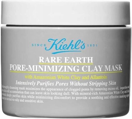 Kiehl'S Rare Earth Deep Pore Cleansing Mask Maseczka do twarzy 125 ml