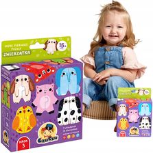 Zdjęcie Bright Junior Media Moje Pierwsze Puzzle Zwierzątka. Wiek: 15M+ - Piechowice