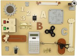 Zdjęcie 3Toysm Tablica Manipulacyjna Sensoryka - Pniewy