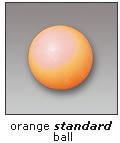 Garlando Piłeczka Standard Pomarańczowa (Pilesor)