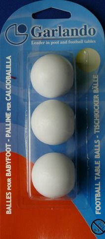 Zdjęcie Garlando Piłeczka Standard White Blister 3 szt. - Rybnik