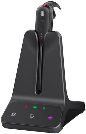 Yealink Wh63 E2 Uc Zestaw Słuchawkowy Bezprzewodowy Nauszny  Czarny (1208712)