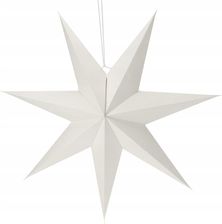 Zdjęcie CHRISTMAS DECORATION Gwiazda Christmas Decoration 75 Cm Biały  - Łomża