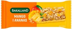 Zdjęcie Bakalland Baton zbożowy mango i ananas, 40 g  - Stargard