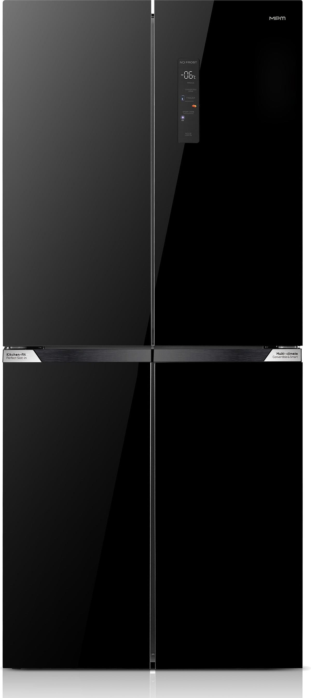 Lodówka MPM 503-SSI-13/D Side by Side 190,2 cm Czarna od 4798,00