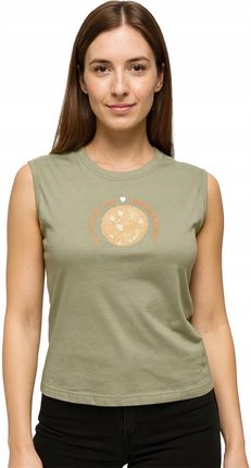 KOSZULKA MŁODZIEŻOWA BEZ RĘKAWÓW OLIWKA S ADESSO
