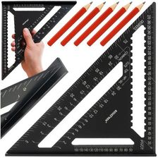 Zdjęcie Kątownik Ciesielski Aluminiowy Przymiar Stolarski Narożnik Budowlany 30x30 Bigstren 25874 - Dąbrowa Górnicza