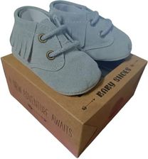 Zdjęcie Buciki Niemowlęce Niechodki Szare 16/17 Baby Shoes - Skępe
