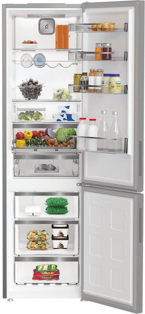 Lodówka Whirlpool WPC 94I XP z dolnym zamrażalnikiem 203,5cm Inox