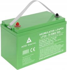 Akumulator LiFePO4 LP24-50 50Ah 24V 50A Bluetooth mata grzewcza