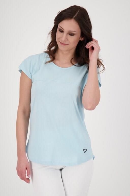 alife & kickin Maglia a Maniche Corte Isobelak A Maglietta da Donna XS-XXXL, Blu Marine Melange, S