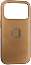 Zdjęcie Peak Design Mobile Everyday Case Clarini Tan Brązowy Gładki Etuid Do Telefonu iPhone 17 PRO - Gdynia