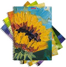 Zdjęcie Erich Krause Kołozeszyt A4 80 Kartek Flowers 53149 - Sandomierz