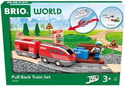 Zdjęcie Brio Kolejka World Pull Back Train Set 63610200 - Dobczyce