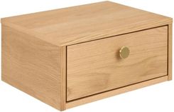 Zdjęcie Stolik nocny Monfort, naturalny dąb, ścienny, z szufladą (10858) - Dobczyce