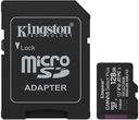 Kingston Karta pamięci microSD 128GB Canvas Select+ G3 150MB/s Adapter (SDCS3128GB)