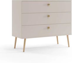 Zdjęcie Melimeble Komoda LEBEL 2 z szufladami 100cm kaszmirowa - Węgorzyno