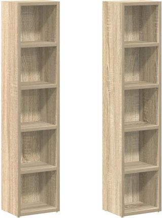 Gravora Szafka Na Płyty Cd Dąb Sonoma 21x16x93,5cm (G0146768)