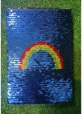 Zdjęcie Panon Notes A5 Cekinowy Tęcza W Linię 80 Kartek - Płock