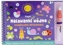 Zdjęcie Kayet Malowanki Wodne Książeczka Aktywności Zwierzęta 3+ 054Amg - Szamotuły